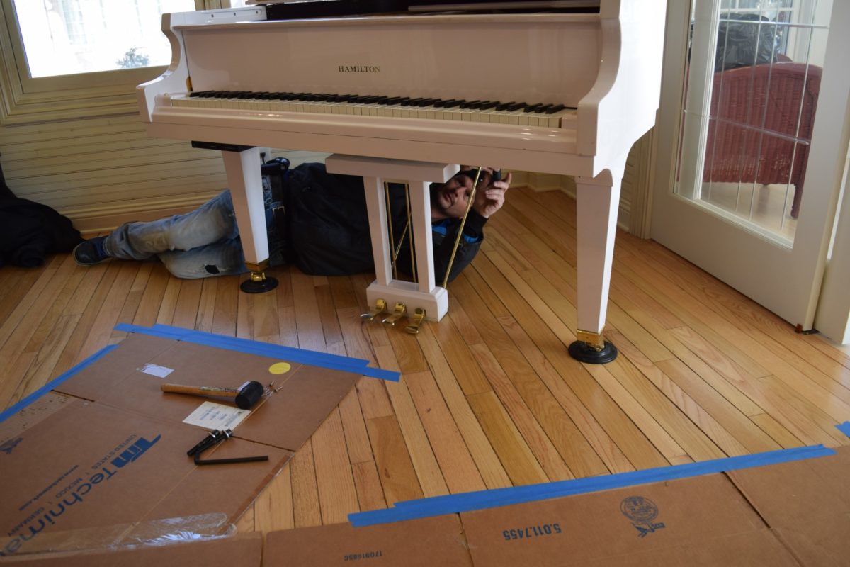 Piano Movers Milwaukee, Moving A Piano Across Hardwood Floors